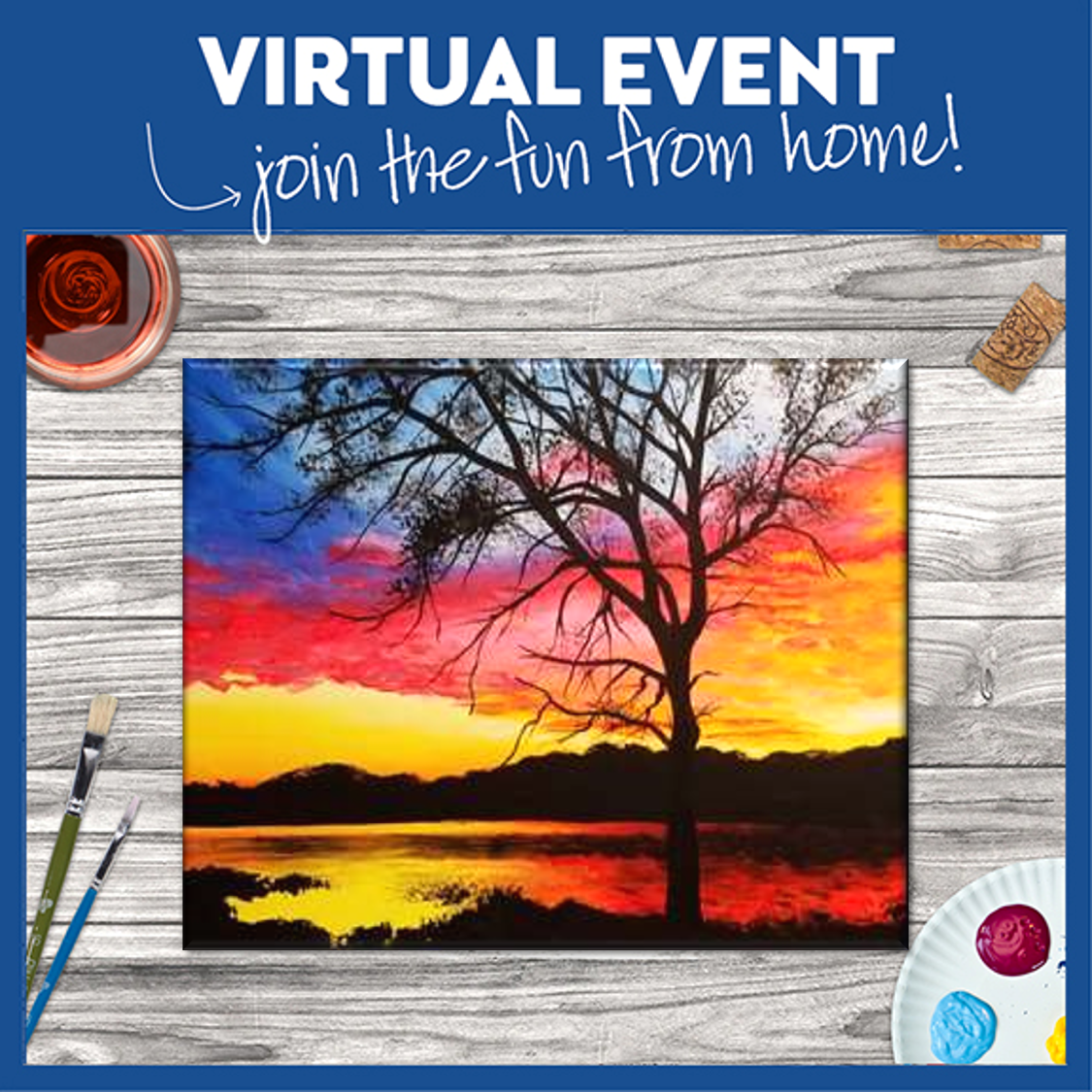 Paint your very own masterpiece - at home!